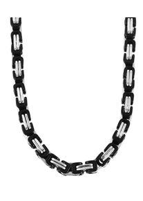 Adelia&acute;s K&ouml;nigskette ADELIA&acute;S "Herren Halskette &iquest; K&ouml;nigskette aus Edelstahl 55 cm" Gr. 55, silber, Halsketten, Herren, Edelstahl, K&ouml;nigskette