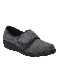 Hausschuh Josef Seibel "Nice 80", Damen, Gr. 42, grau, Obermaterial: 100% Synthetik synthetic., Schuhe Hausschuh