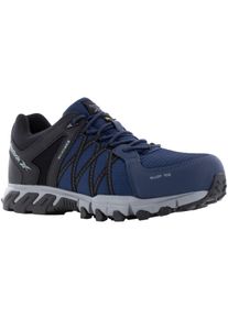 Sicherheitsschuh Reebok "Sicherheitsschuhe Trailgrip Work S1P" Gr. 39, blau (navy), 39, Obermaterial: 50% Rindsleder Leather cow. 50% sonstige Fasern AF., Schuhe, Sicherheitsschuh