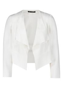 Jackenblazer Betty Barclay "Blazer-Jacke ohne Verschluss", Damen, Gr. 36, wei&szlig; (rohwei&szlig;), Obermaterial: 92% Polyester PES. 8% Elasthan EL., Blazer Jackenblazer