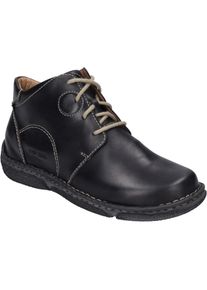 Stiefelette Josef Seibel "Neele 46, schwarz", Damen, Gr. 38, schwarz, Obermaterial: 100% Rindsleder Leather cow., Schuhe Stiefelette