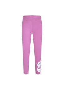 Leggings Nike Sportswear "NKG CLUB HBR HIGH RISE LEGGING" Gr. 104, pink, Hosen, Jungen, 104 (4), N-Gr, Jersey, Obermaterial: 94% Baumwolle, 6% Elasthan, unifarben, Leggings, f&uuml;r Kinder und Jugendliche, f&uuml;r aktive Tage und Freizeit
