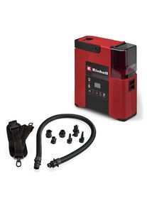 Kompressor Einhell "SUPPERO 18/380", rot (wei&szlig;, neutral), B:10,5cm H:27,9cm L:24,5cm, Kompressoren, Kompressor, ohne Akku und Ladeger&auml;t