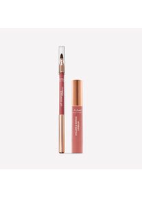 Crayon contour des l&egrave;vres Rosewood et Baume &agrave; l&egrave;vres Volume et R&eacute;paration Caramel Kiss - M. Asam MAGIC FINISH