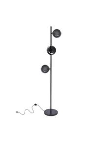 M&Ouml;BELIX M&ouml;belix , Graphitfarben, Schwarz, Goldfarben , Metall , 29x150x32 cm , RoHS, Europ&auml;ischer Sicherheitsstandard , einfach zu transportieren , Beleuchtung, Innenleuchten, Stehleuchten