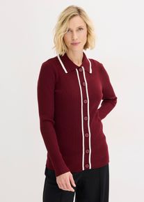 bonprix Smart Cardigan, rot, Gr.40/42 (M), klassisch sch&ouml;ner Smart Cardigan