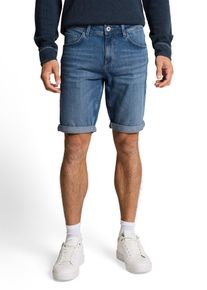 bonprix Bermudy jeansowe ze stretchem marki Tom Tailor, niebieski, 40