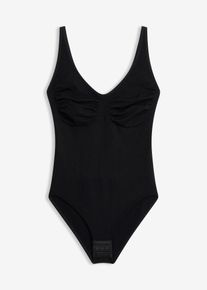 S&ouml;ml&ouml;s body med medelh&ouml;g formande effekt - svart - storlek 5 (XL) - bonprix