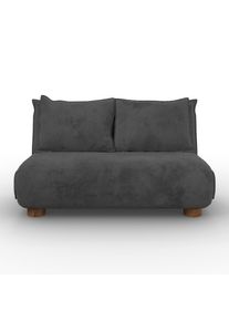 Schlafsofa Bella Dunkelgrau Boucl&eacute;