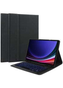 Tech-Protect SC Pen + Keyboard Case with Keyboard for Samsung Galaxy Tab S9 FE 10.9" X510 / X516B - Black