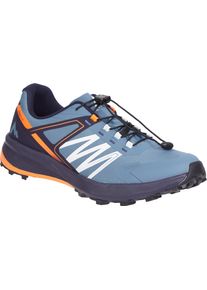 Wanderschuh McKINLEY "Kansas IV AQB M", Herren, Gr. 45, blau schwarz, Synthetik, Textil, Schuhe Wanderschuh, wasserabweisend
