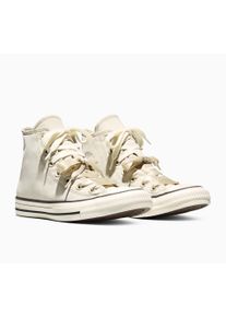Sneaker Converse "CHUCK TAYLOR ALL STAR PEACHED CANVAS", Damen, Gr. 38, sage smoke, egret, schwarz, Synthetik, Schuhe Sneaker