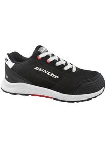 Arbeitsschuh DUNLOP WORKWEAR "Storm" Gr. 46, schwarz, 46, Obermaterial: 100% Rindnubukleder CNU., Schuhe, Arbeitsschuh