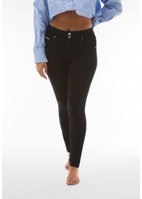 Jeggings Freddy "Now Skinny", Damen, Gr. S (36), N-Gr, schwarz, Web, Obermaterial: 84% Baumwolle, 16% Elasthan, figurbetont, Hosen Jeggings, mit Lifting & Shaping Effekt