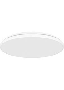 Eglo Aufbauleuchte "Crespillo Aufbaulampe, Deckenlampe aus Stahl und Kunststoff, Lampe", wei&szlig;, 1, &Oslash; 31,5cm H: 4,5cm, 1 Stk., Leuchten, Aufbauleuchte, Deckenlampe in Wei&szlig;, LED Aufbaulampe, &Oslash; 31,5 cm, Aufbauleuchte