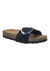 Sandale Josef Seibel "Hermine", Damen, Gr. 42, schwarz, Obermaterial: 100% Sonstiges Material (Ananasfaser) AM_PF ., Schuhe Sandale