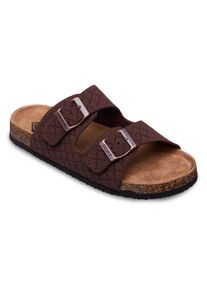 Sandale Roxy "MANNAE BUCKLE", Damen, Gr. 42, chocolate, Textil, Schuhe Sandale, Pantolette, Sommerschuh
