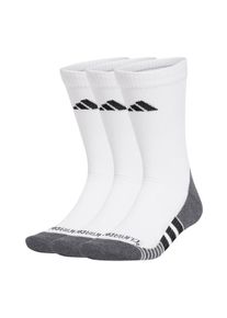 Kurzsocken adidas originals "Socken Performance Climacool Cushioned Crew 3er Pack", Damen, Gr. 37-39, wei&szlig;, Obermaterial: 56% Polyester PES. 40% Baumwolle CO. 3% Elasthan EL. 1% Polyamid PA., Socken Kurzsocken