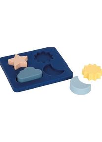 Small Foot puzzle silikonowe do wstawiania | wielokolorowy