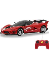 RC-Auto Jamara "Ferrari FXX K EVO 1:24 27 MHz", rot, Fernlenkfahrzeuge, KinderB:9cm H:5cm T:20cm, Kunststoff, RC-Auto, B:9cm H:5cm T:20cm