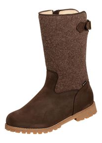 Winterstiefel Meindl "Innsbruck II GTX" Gr. 11, braun (dunkelbraun), 11, Obermaterial: 100% Rindnubukleder CNU., Schuhe, Winterstiefel