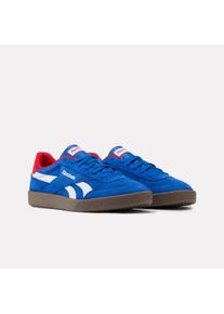 Sneaker Reebok CLASSIC "REEBOK SMASH EDGE", Damen, Gr. 47, vectorblau, vectorrot, gum, Leder, Synthetik, Schuhe Sneaker
