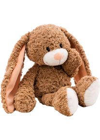 Kuscheltier Nici "Hase Lopino, 35 cm schlenkernd", braun, Pl&uuml;schfiguren, KinderB:20cm H:35cm L:16cm, Kuscheltier, enth&auml;lt recyceltes Material, B:20cm H:35cm L:16cm
