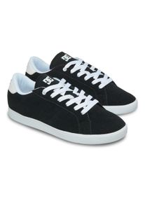 Schn&uuml;rschuh DC Shoes "DC Pradoe", Herren, Gr. 9,5(42,5), schwarz, Obermaterial:Obermaterial: Leder [Kuh] / Futter: Textil / Au&szlig;ensohle: Gummi;, Schuhe Schn&uuml;rschuh