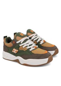 Sneaker DC Shoes "DC Ascend", Herren, Gr. 11,5(45), braun, olive, Obermaterial:Obermaterial: Leder (Kuh) / Futter: Textil / Au&szlig;ensohle: Gummi;, Schuhe Sneaker