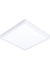 Eglo Aufbauleuchte "Fueva 6 Deckenleuchte, Badlampe Decke, Deckenbeleuchtung, IP44, Lampe", wei&szlig;, 1, H: 2,5cm, 1 Stk., Leuchten, Aufbauleuchte - L29 x B29 x H2,5 cm - wei&szlig; - 13W inkl., Aufbauleuchte