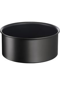 Kasserolle Tefal "Ingenio Unlimited", schwarz, B:21,5cm H:9,4cm L:21,5cm &Oslash;:20cm, T&ouml;pfe, Kasserolle, stapelbar, Antihaftversiegelung, Thermo-Signal, Induktion