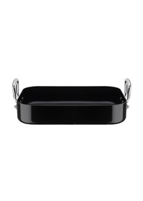 Br&auml;ter GSW "Salerno", schwarz, B:26cm H:7cm L:35cm, T&ouml;pfe, Br&auml;ter, Br&auml;ter aus robuster Alu-Legierung mit Antihaft-Versiegelung