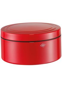 Keksdose Wesco "Classic Line - Geb&auml;ckdose", rot, H:12,4cm, Lebensmittelaufbewahrungsbeh&auml;lter, Keksdose, Dose mit Deckel & Kunststoffring / schlie&szlig;t dicht, 4 L