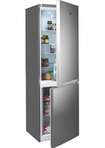 Beko K&uuml;hl-/Gefrierkombination "RCSA270K40SN", Energieeffizienz: E, silber, Rechtsanschlag, K&uuml;hlschr&auml;nke, K&uuml;hl-/Gefrierkombination