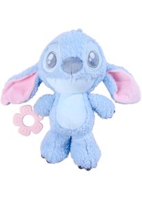 Kuscheltier Simba "Disney Stitch mit Bei&szlig;hilfe", Kinder, blau (bunt), Polyester, Pl&uuml;schfiguren Kuscheltier