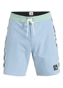 Boardshorts Quiksilver "Original Arch 18", Herren, Gr. 38(XXL), blau (ashley blau), Obermaterial: 92% Microfaser, 8% Elasthan;, Hosen Boardshorts