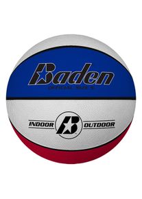 Basketball Kempa "Basketball Baden Basic" Gr. 5, wei&szlig; (wei&szlig;, rot, royal), B&auml;lle, Kinder, 5, Basketball