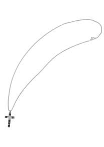 Adelia&acute;s Kette ohne Anh&auml;nger ADELIA&acute;S "Unisex Halskette mit Anh&auml;nger &iquest; Kreuz aus Edelstahl" Gr. 55, braun, Halsketten, Damen, Edelstahl, Kette ohne Anh&auml;nger