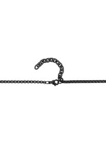 Adelia&acute;s Kette ohne Anh&auml;nger ADELIA&acute;S "Herren Halskette mit Anh&auml;nger &iquest; aus Edelstahl" Gr. 60, schwarz, Halsketten, Herren, Edelstahl, Kette ohne Anh&auml;nger
