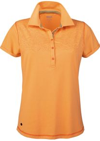 Funktionsshirt LPO "CHARLOTTE WOMEN", Damen, Gr. 50 (XL), mock orange, Jersey, 50% Baumwolle, 50% Polyester, regular fit h&uuml;ftbedeckend, Shirts Funktionsshirt, Auch in Gro&szlig;en Gr&ouml;&szlig;en erh&auml;ltlich