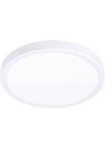 Eglo Aufbauleuchte "Fueva 5 Deckenlampe, Deckenbeleuchtung, Metall und Kunststoff, Lampe", wei&szlig;, 1, &Oslash; 28,5cm H: 2,8cm, 1 Stk., Leuchten, Aufbauleuchte - H2,8 x &Oslash;28,5 cm - wei&szlig; - 20,5W inkl., Aufbauleuchte