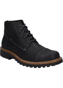 Stiefelette Josef Seibel "Chance 53, schwarz", Herren, Gr. 40, schwarz, Obermaterial: 100% Rindsleder Leather cow., Schuhe Stiefelette