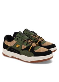 Schn&uuml;rschuh DC Shoes "Construct", Herren, Gr. 7(39), gr&uuml;n (braun, olive), Obermaterial:54.6% Leder, 20.9% Synthetikmaterial, 25.5% Microfaser;, Schuhe Schn&uuml;rschuh
