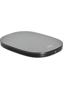 K&uuml;chenwaage Zwilling "Enfinigy", schwarz, B:18,8cm H:2cm L:24,5cm, Glas, Kunststoff, K&uuml;chenwaagen, K&uuml;chenwaage, Digitale K&uuml;chenwaage, LCD-Display, Aufladung per USB, bis 10 kg