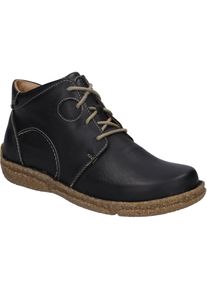 Stiefelette Josef Seibel "Neele 46, titan", Damen, Gr. 37, grau (titan), Obermaterial: 100% Rindsleder Leather cow., Schuhe Stiefelette