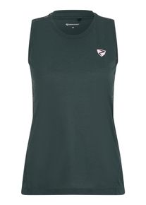 Funktionsshirt Ziener "NARZISSA-Z", Damen, Gr. 42, schwarz jungle, Obermaterial: 94% Polyester, 6% Elasthan; Obermaterial 2: 87% Polyester, 13% Elasthan, Shirts Funktionsshirt