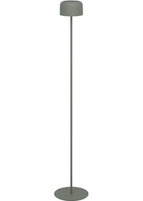 Eglo Stehlampe "ROCCANOVA-L Stehlampe - Stahl - SOLAR-LED - 2,8W - IP44", gr&uuml;n, 1, &Oslash; 13,5cm H: 120cm, 1 Stk., Leuchten, Standleuchte, Leselampe, Wohzimmer, Schlafzimmer, H120 x &Oslash;13,5 cm, Stehlampe