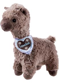 Kuscheltier Heunec "KUMA, Lama - Lausbub, 30 cm", braun, Pl&uuml;schfiguren, KinderH:30cm, Polyester, Kuscheltier, Made in Germany, H:30cm