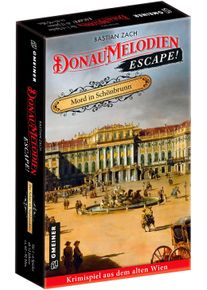 Spiel GMEINER "Donaumelodien Escape - Mord in Sch&ouml;nbrunn", bunt, Spiele, Kinder, Spiel, Made in Germany