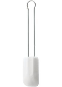 R&ouml;sle Teigschaber R&Ouml;SLE, wei&szlig; (wei&szlig;, edelstahlfarben), B:5cm H:0,9cm, Silikon, K&uuml;chenpaletten, Teigschaber, Teigspachtel, Silikon, wei&szlig;, Edelstahlgriff, sp&uuml;lmaschinengeeignet
